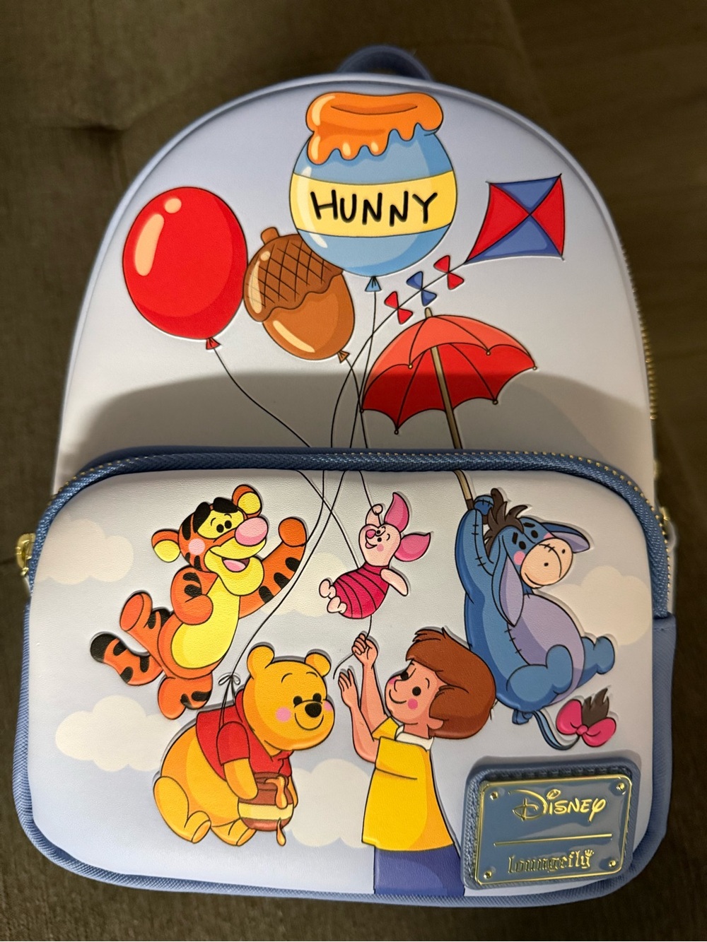 Disney Winnie the Pooh Loungefly Backpack - Blue